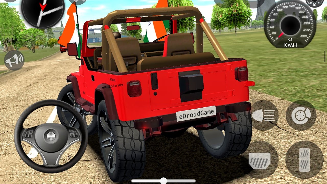 New Indian Cars Simulator 2026: Maruti GYPSY Driving Gadi Wala Game Car Game Android Gameplay