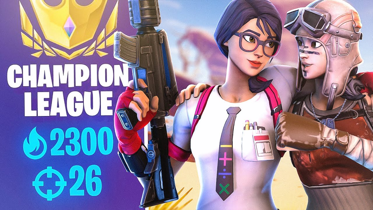 High level teamwork in Champions Arena - Fortnite