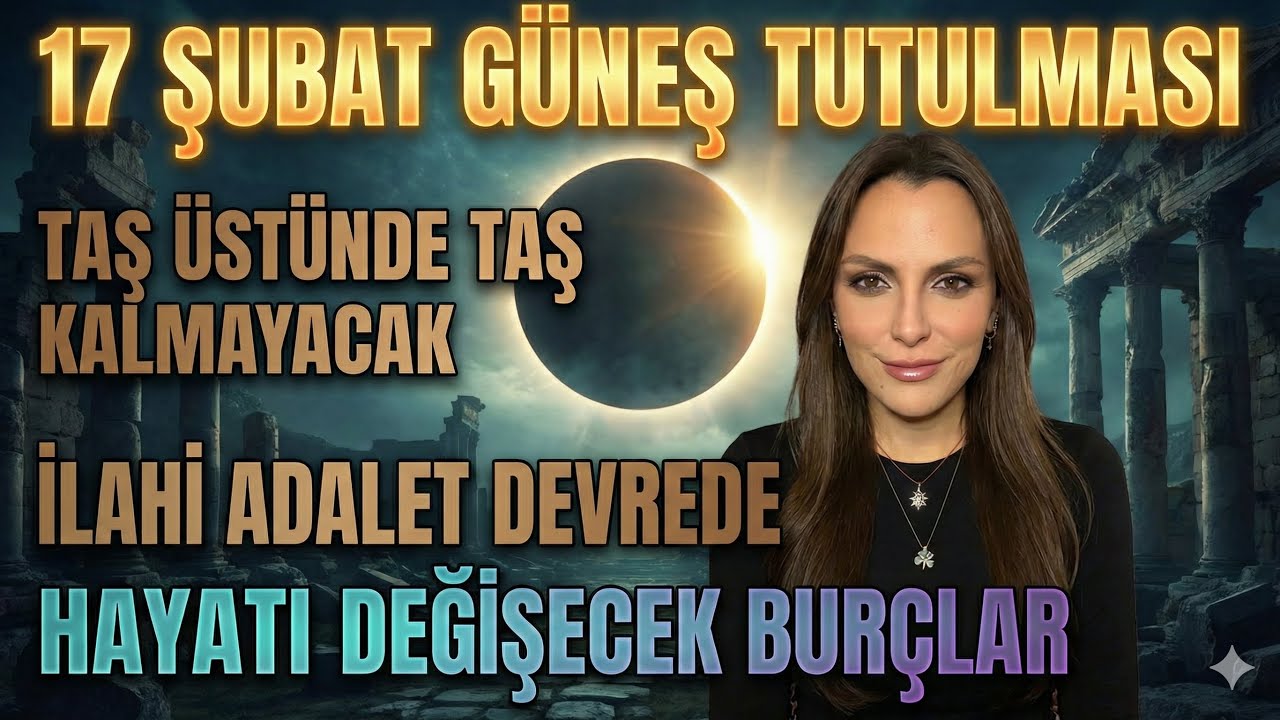 17 Şubat Güneş Tutulması/Hayatı Değişecek Burçlar/Küllerinden Doğanlar/İlahi Adalet Devrede