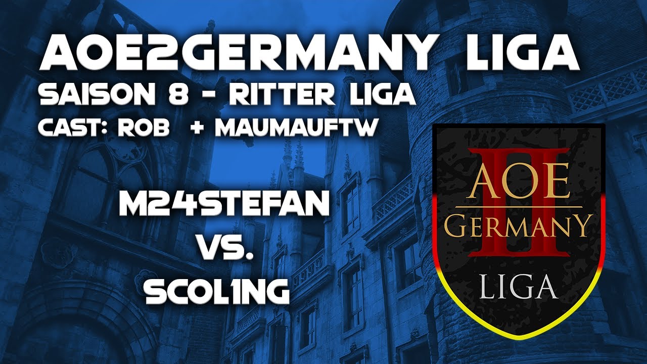 AoE2Germany Liga - Saison 8 - Ritter Liga | m24stefan vs. Scol1ng (PA2)