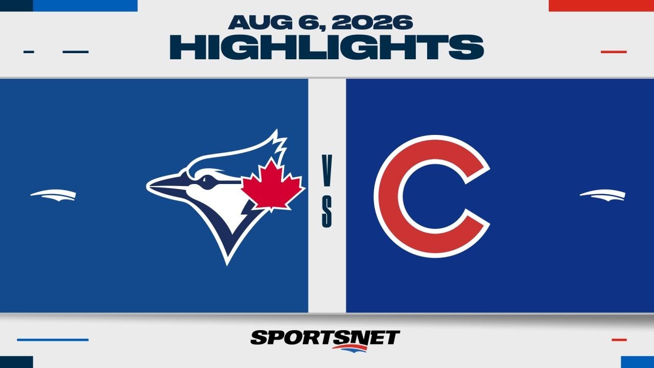 MLB Highlights | Blue Jays vs. Cubs - Aug 6, 2026