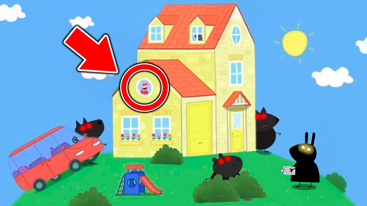 12 PERSONAGENS Mais Assustadores Que Você Precisa Ver em PEPPA PIG!