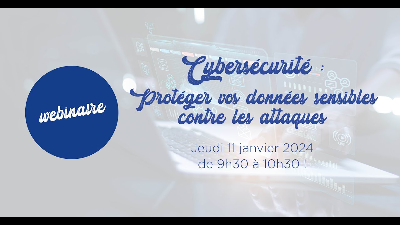 Webinaire Cybersécurité