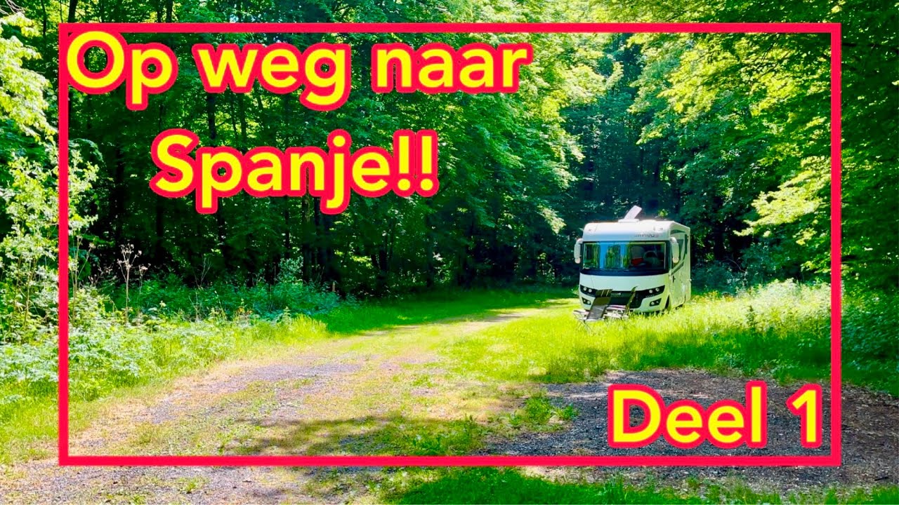 C&M 088 EINDELIJK NAAR SPANJE deel 1, fijne dagen in België, Alleen in het bos