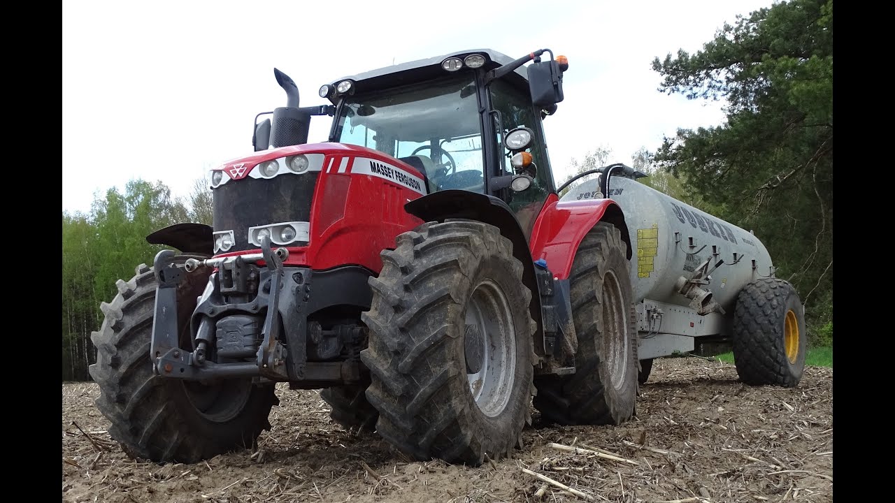 AKCJA GNOJOWICA 2022  Massey Ferguson 7618 vt & JOSKIN 8400 MODULO 2