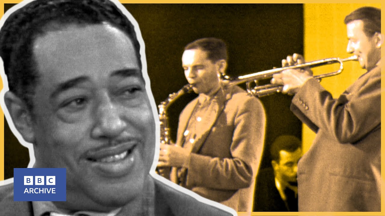 1958: DUKE ELLINGTON with JOHN DANKWORTH and HUMPHREY LYTTELTON | Monitor | BBC Music | BBC Archive
