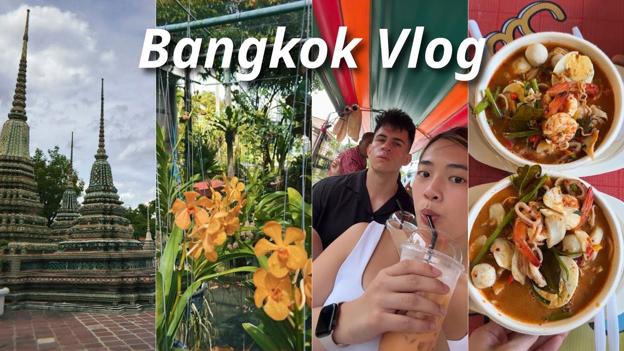 Bangkok Vlog 🇹🇭 | Temple Hopping, Street Food & Shopping Malls