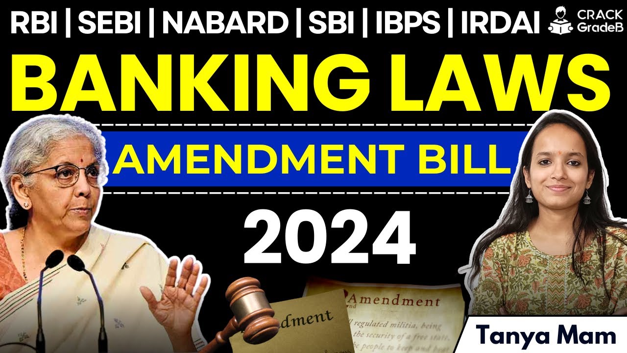 Banking Laws Amendment Bill 2024  | Key Changes & Impact Explained