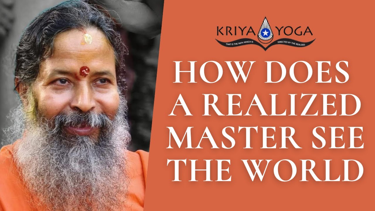How Does a Realized Master See the World