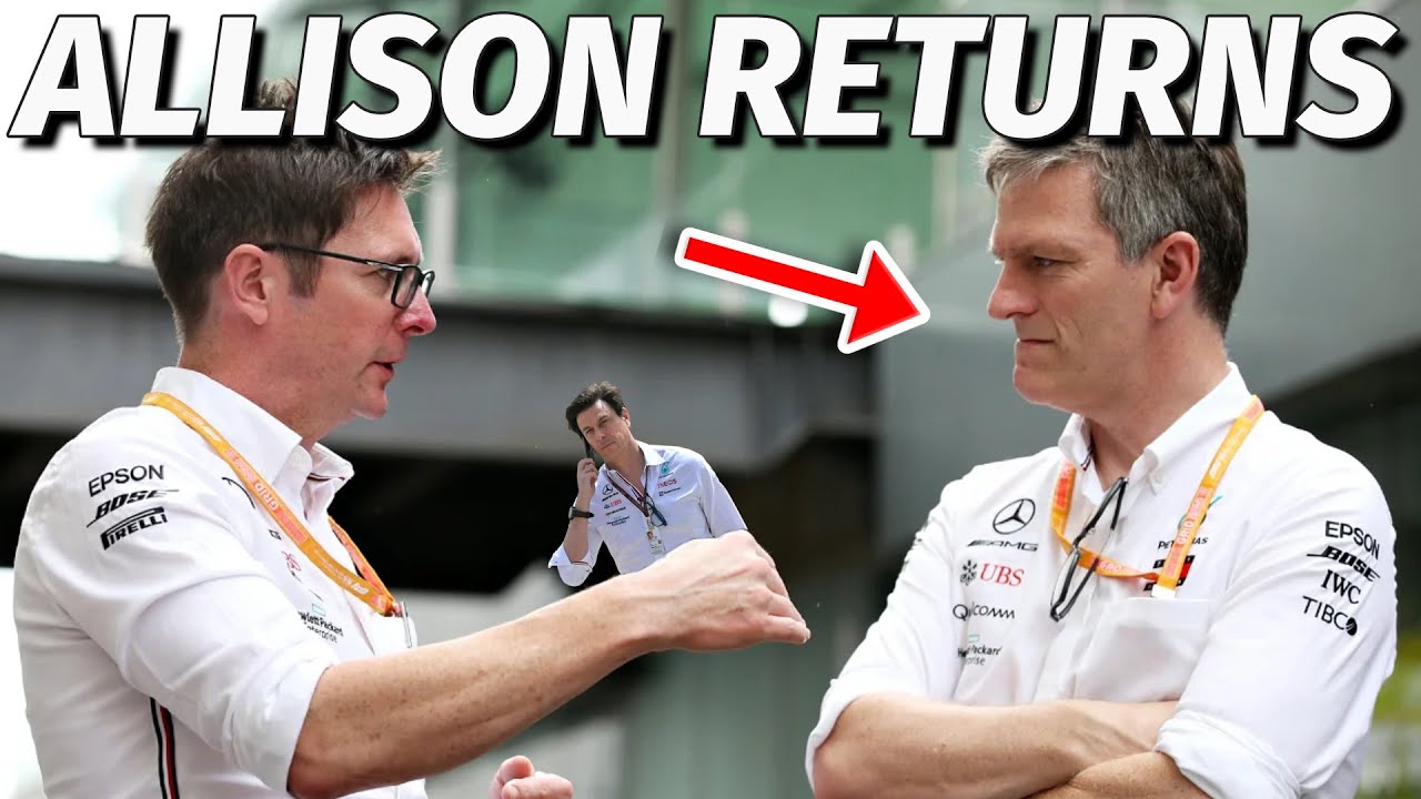 James Allison returns to Mercedes!