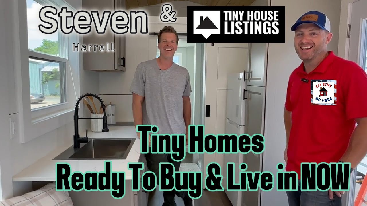 12 Tiny Homes Ready to Buy & Deliver NOW - Hans talks with Steven about Tiny House Listings