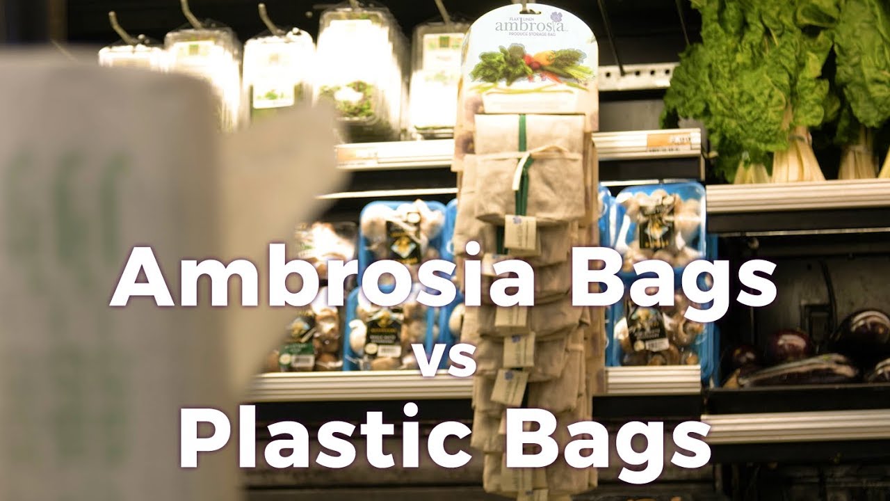 Ambrosia Bag: The Original Flax Linen Produce Storage Bag