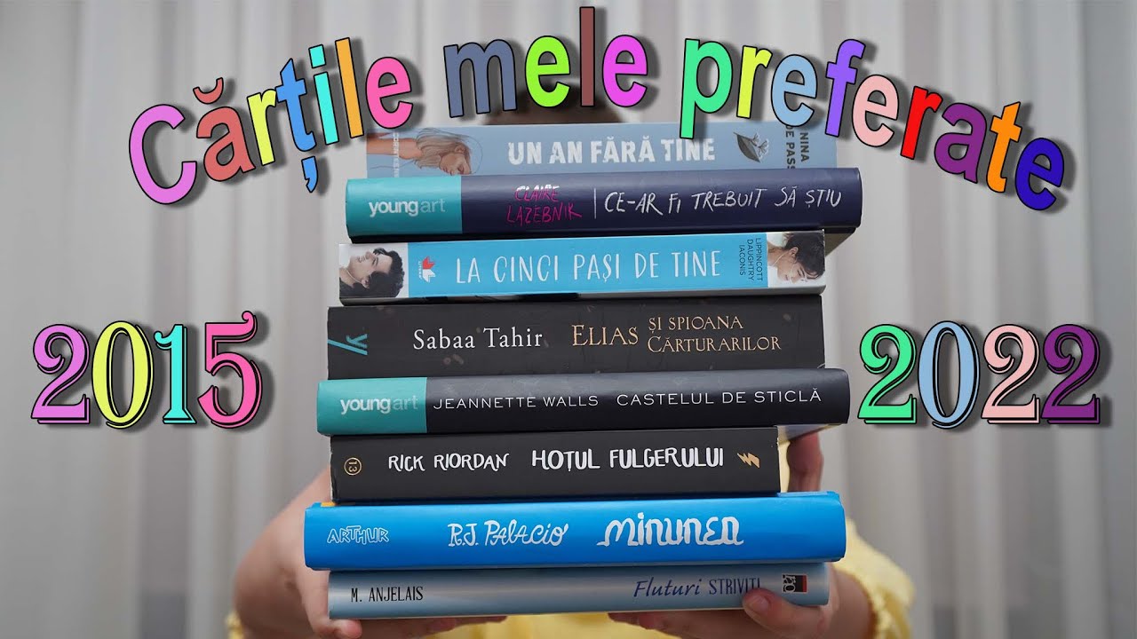 Cărțile mele preferate || 2015-2022
