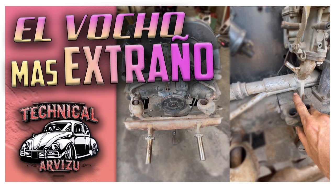 El motor de VOCHO mas EXTRAÑO! 👀 Cuntos motores conoces?🧐