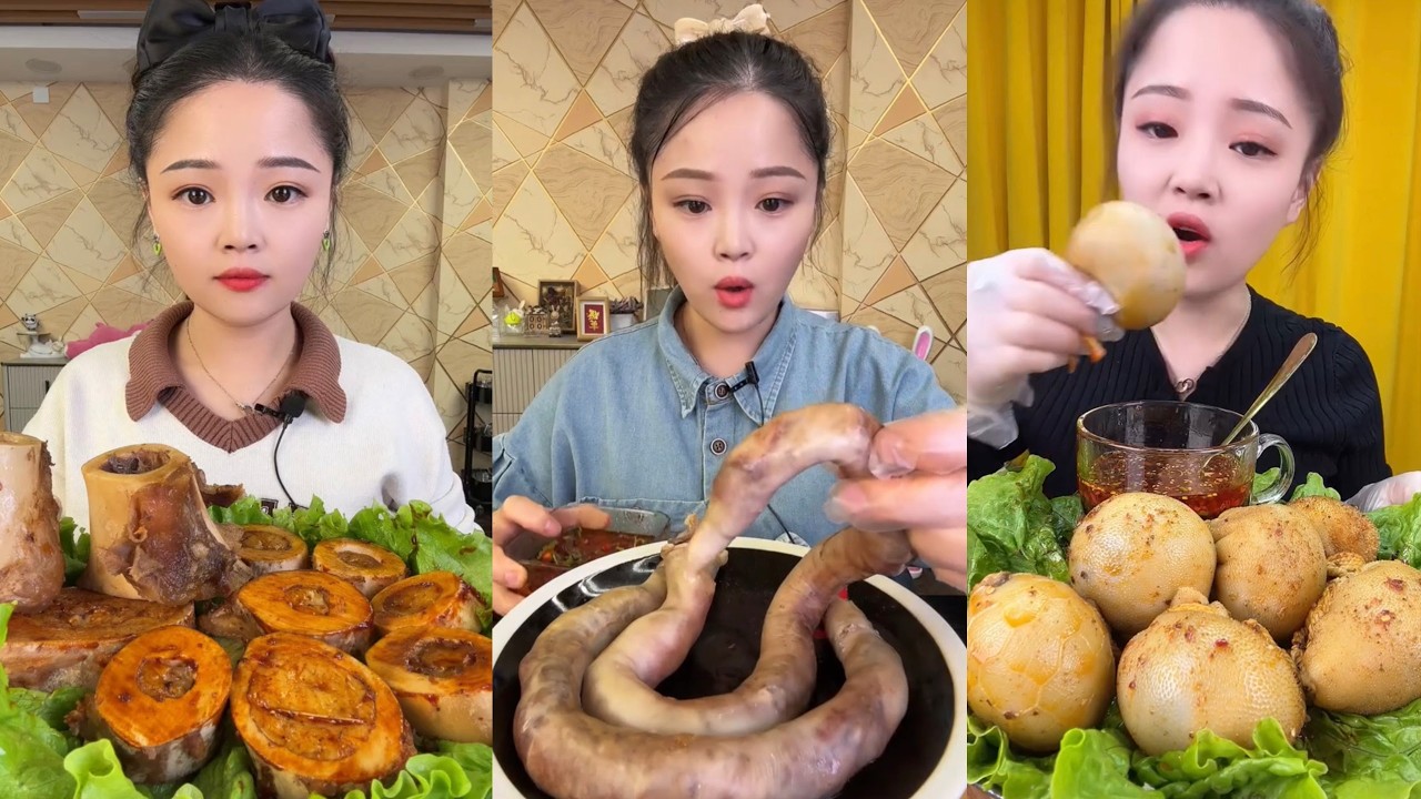 ASMR MUKBANG | Red Braised Pork Belly 