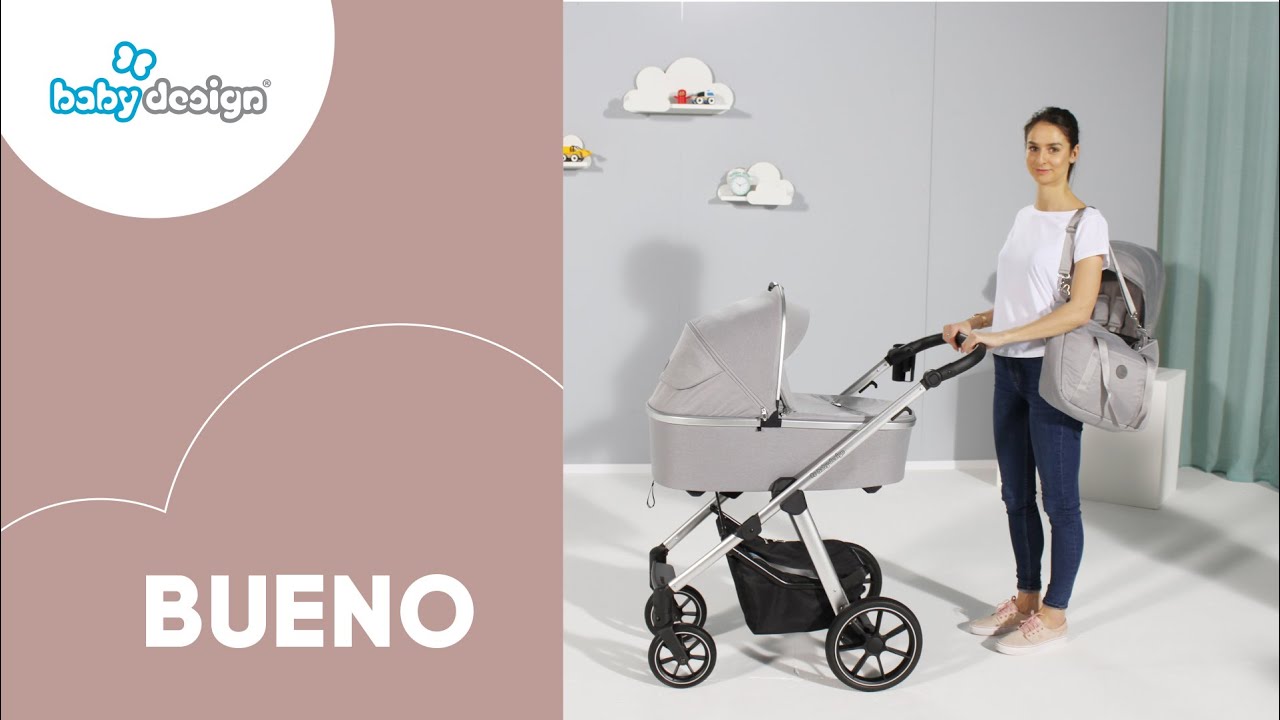 Multifunctional stroller 2in1 Baby Design BUENO 2021