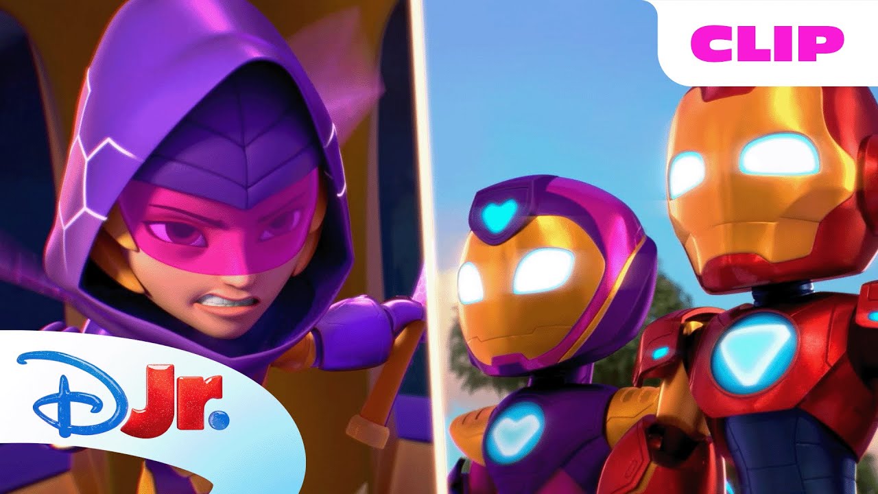 Swarm Steals Pumpkins! 🎃 | Marvel's Iron Man and his Awesome Friends | @Disney Jr. x @Marvel HQ