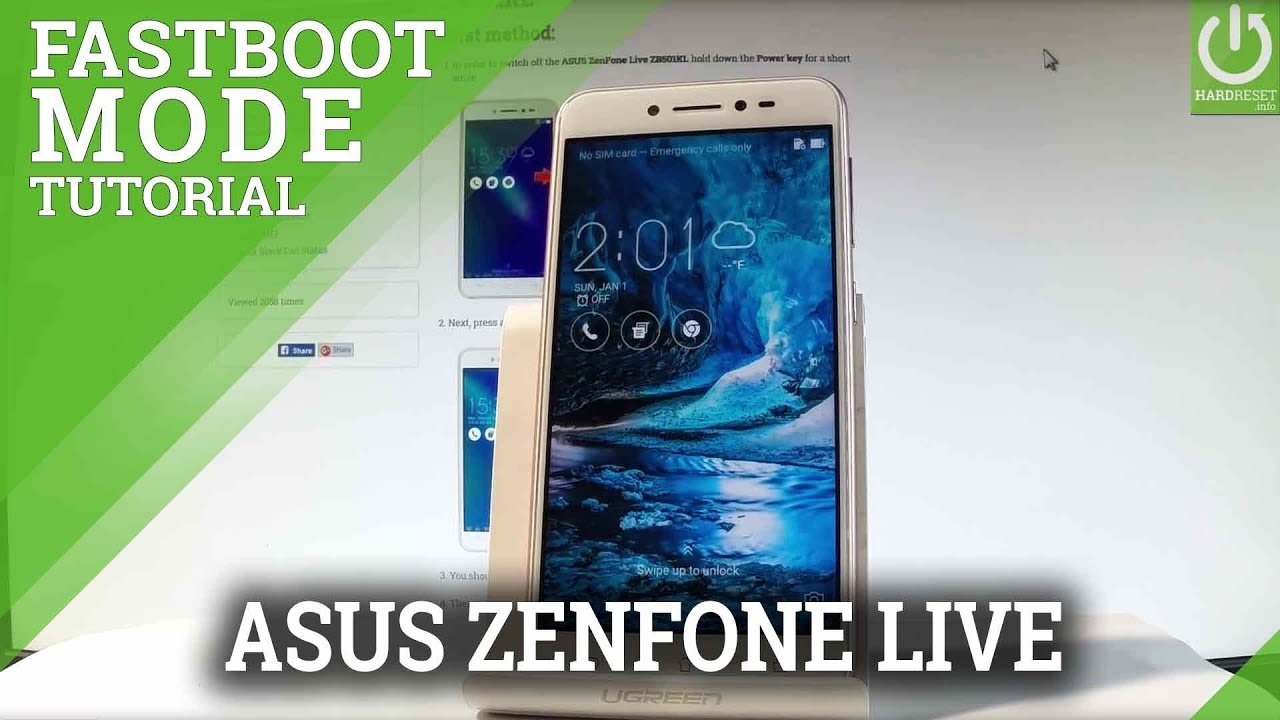 CSC Fastboot Mode in ASUS ZenFone Live - Enter / Quit CSC Fastboot