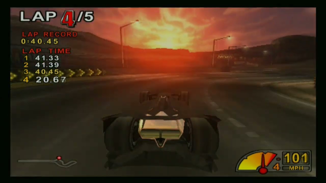 Downforce - Time Trial Lap Record - Las Vegas 1 - 0:40.35