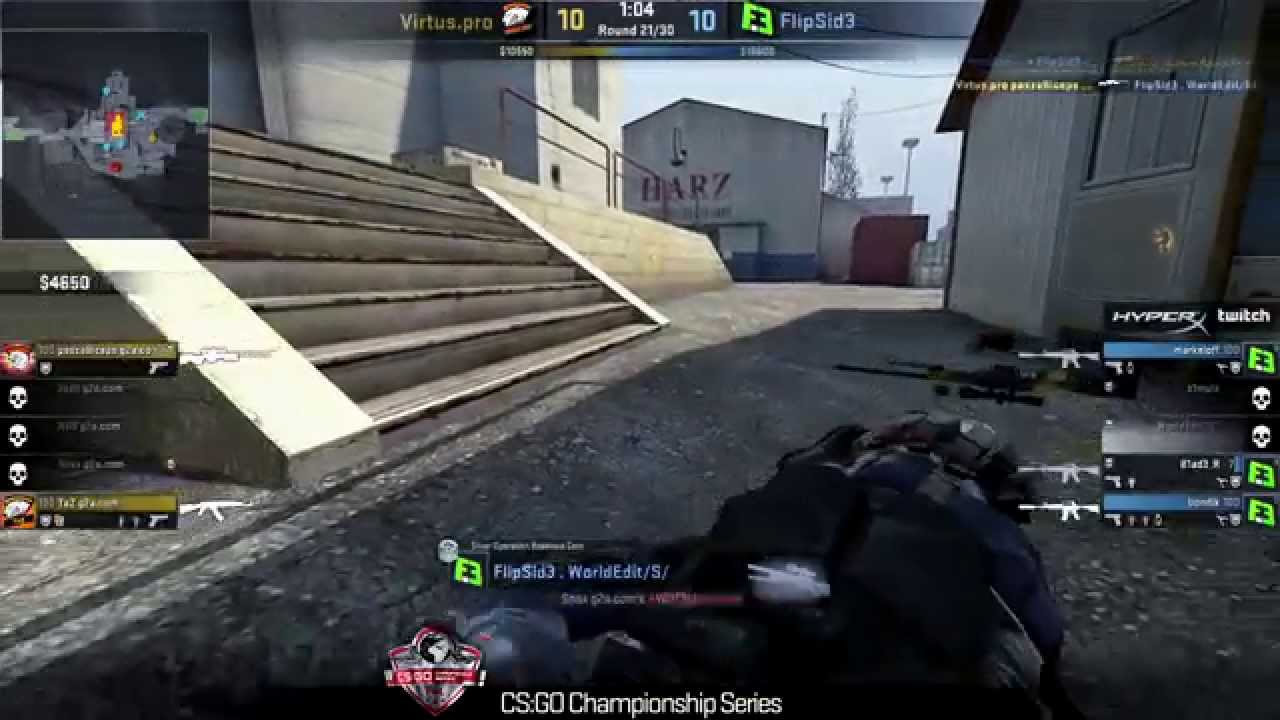 PGL CCS Last chance - Virtus.pro vs Flipsid3 (Nuke Match 2)