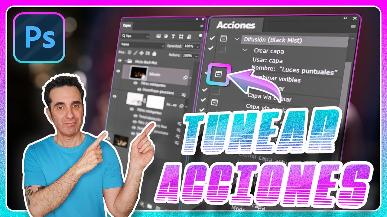 🔧 ¡No uses ACCIONES en PHOTOSHOP sin saber ESTO! 🛠️