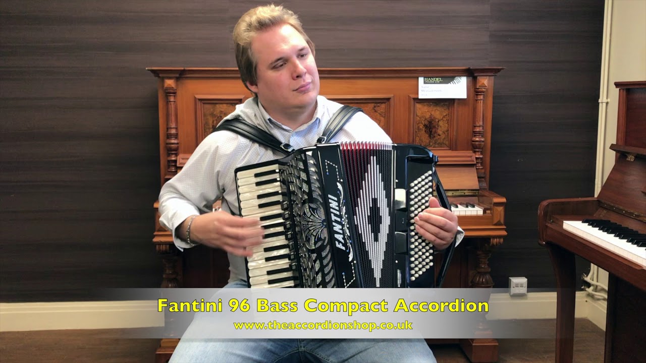 Fantini 96 Bass Compact Accordion