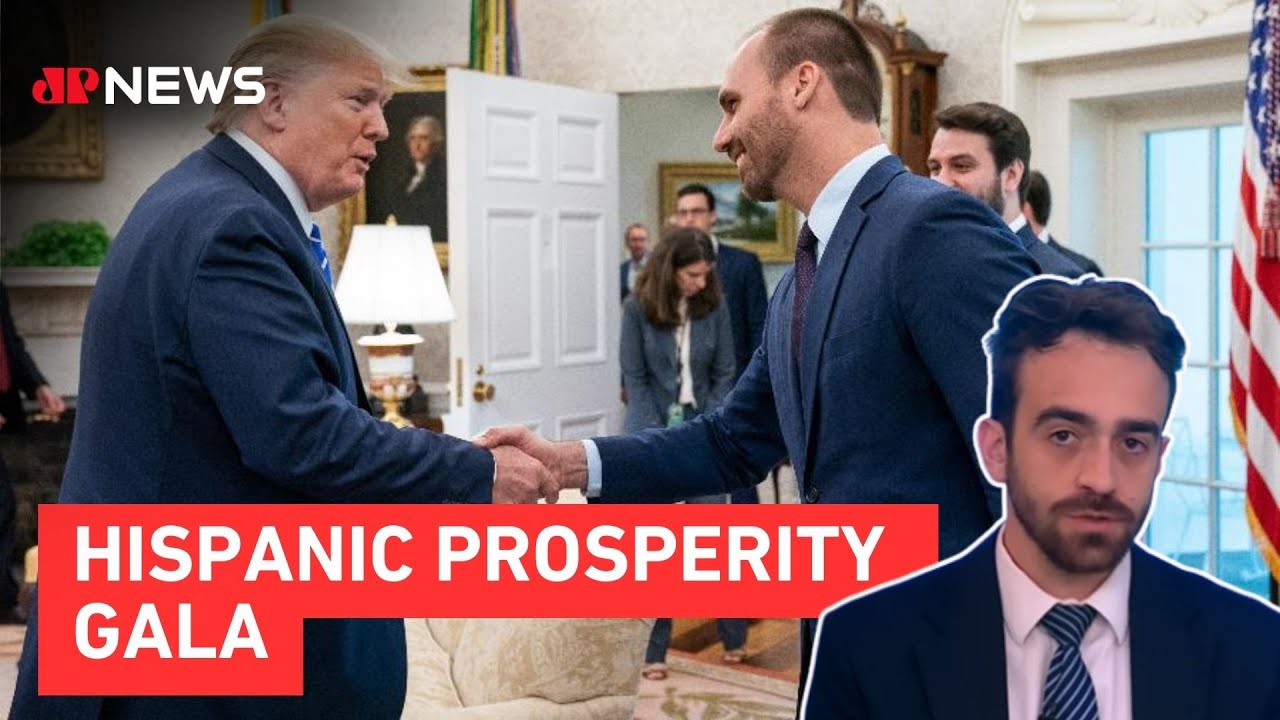 Eduardo Bolsonaro participará de evento com Trump e Milei nos EUA; Krigner comenta