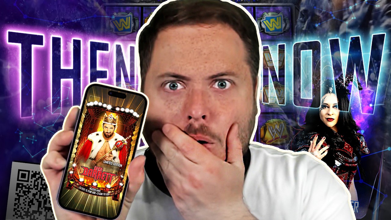 Как пройти задание THEN NOW FOREVER TOGETHER в WWE SuperCard! Новые шаблоны и скрытый QR-код 👀