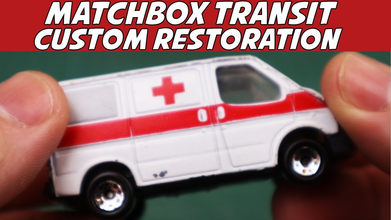 Matchbox Ford Transit Mk5 Restoration - Custom Resto