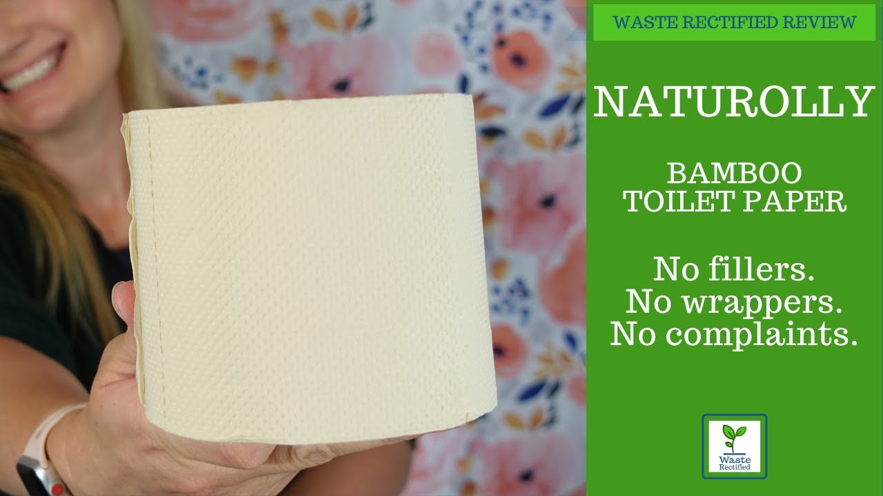 Naturolly Bamboo Toilet Paper Review // Plastic Free Bathroom