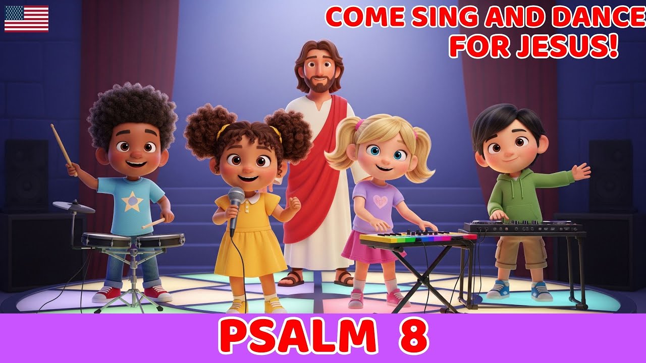 So Great a God Who Thinks of Me | Psalm 8 for Kids | Joyful Christian Kids Song