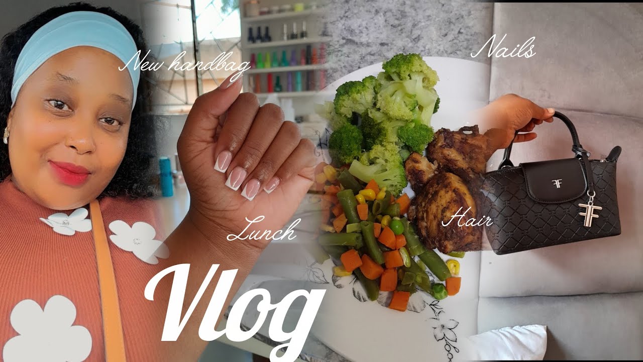 # Vlog | New handbag ● Nails done● dragon city● lunch with fam + more South African YouTuber 🇿🇦