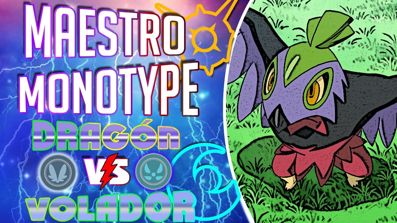 POKÉMON SOL Y LUNA MAESTRO MONOTYPE | VOLADOR VS DRAGÓN: ¡HAWLUCHA ES AMOR!  | SEMANA 3
