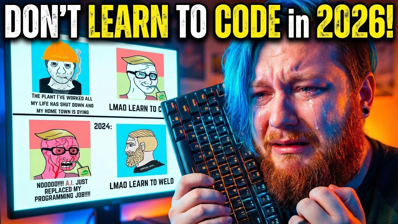 DON'T Learn to Code in 2026! It's POINTLESS Now?!