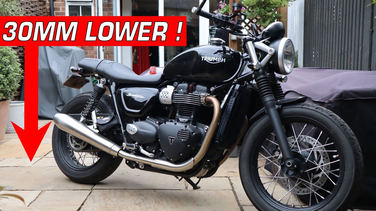 HOW TO LOWER YOUR MOTORCYCLE - TRIUMPH STREET TWIN