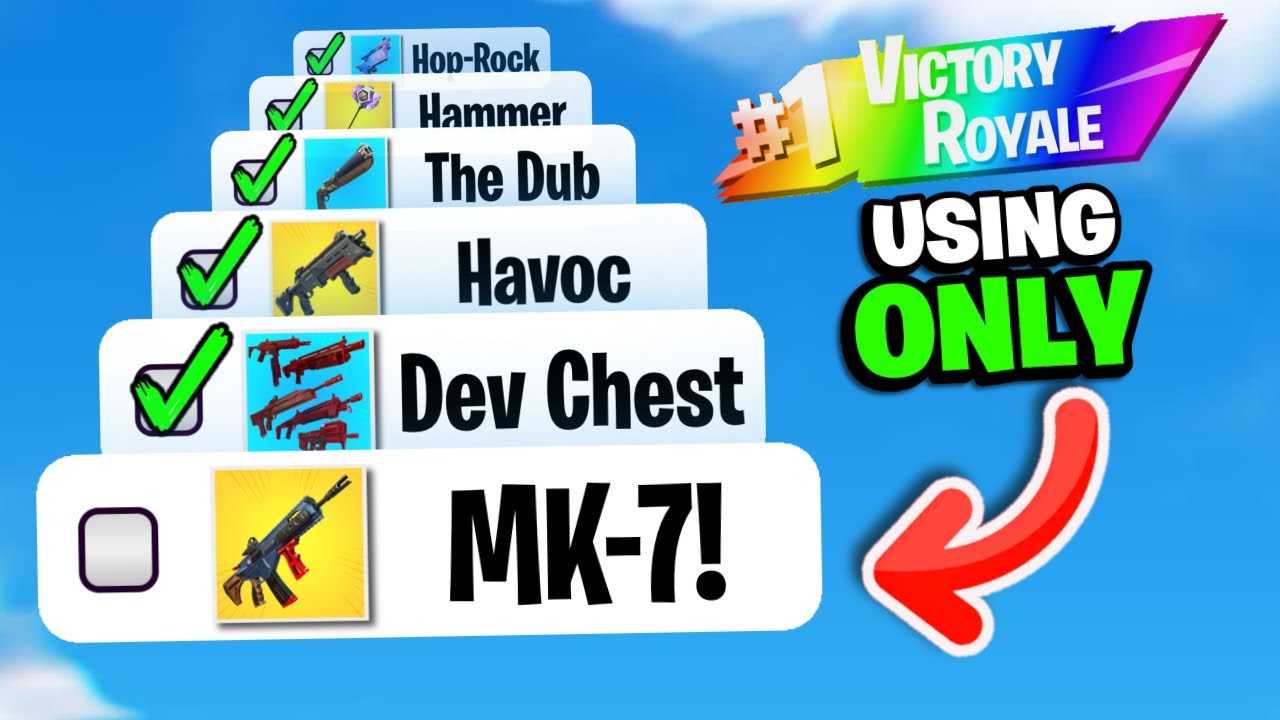 I Beat Fortnite's IMPOSSIBLE Challenge!