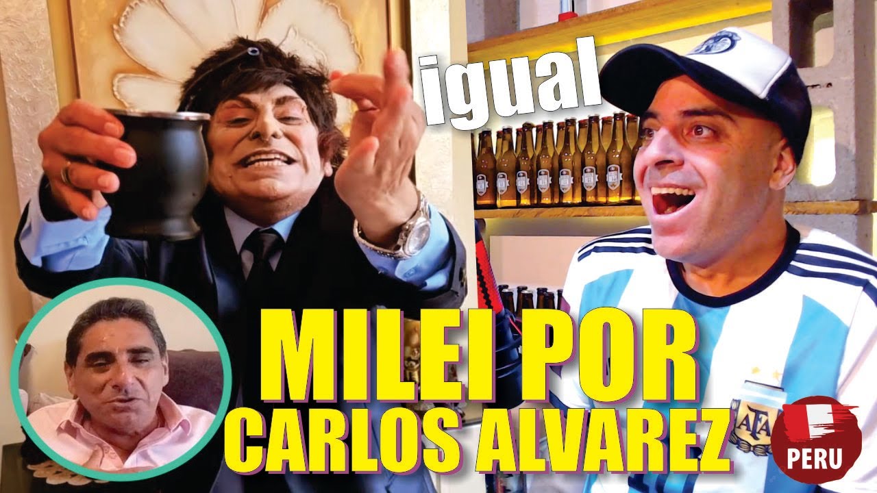 ARGENTINO REACCIONA a CARLOS ALVAREZ IMITANDO A MILEI