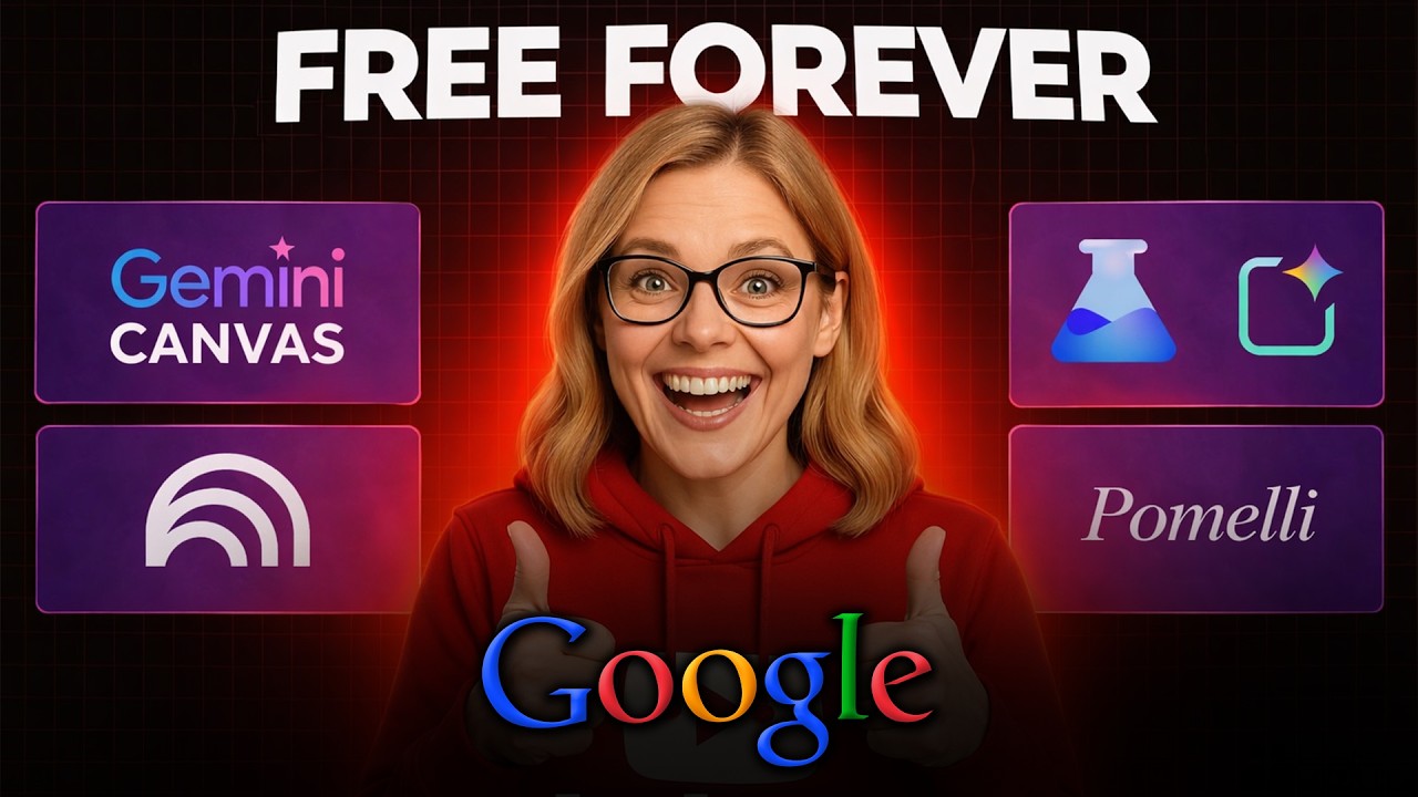 Google Just Made These AI Tools FREE (And They’re Insane)