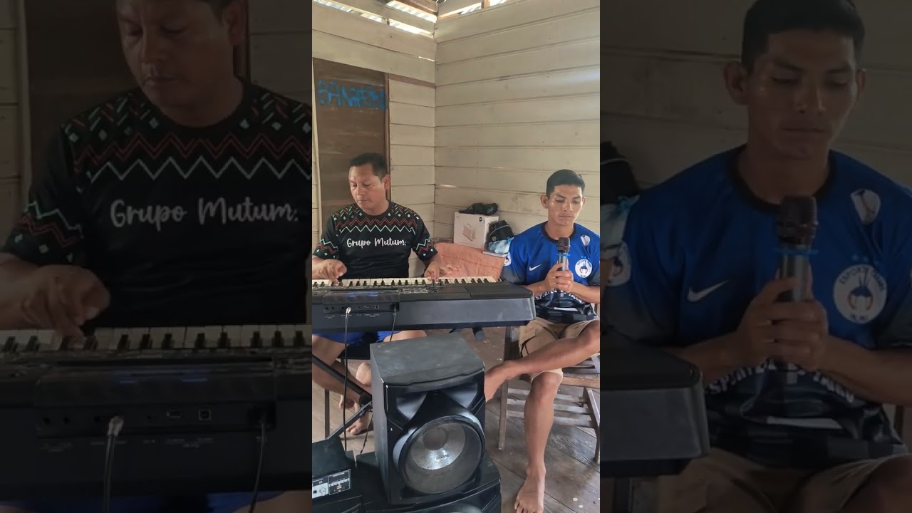 Vamos Treinar , Tecladista: Lauzer Inácio , Vocalista: Esaúzinho Tikuna