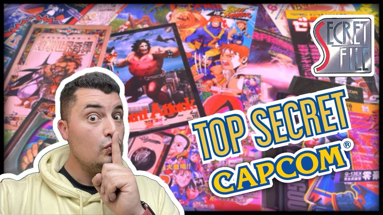 LOS SECRETOS mejor guardados de CAPCOM | SECRET FILE | ARCADE | CPS2