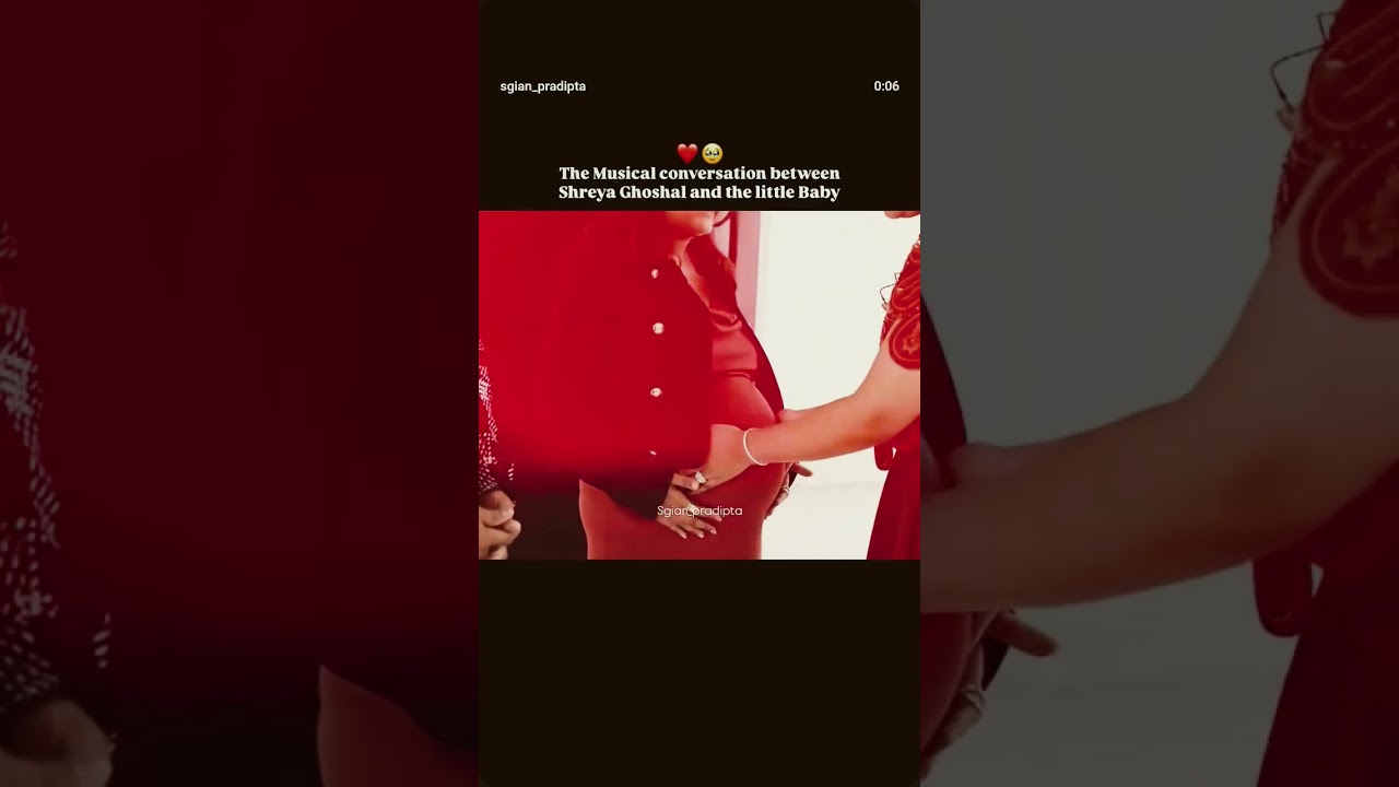 Shreya Ghoshal singing song for Unborn baby #playbacksinger #indiansinger