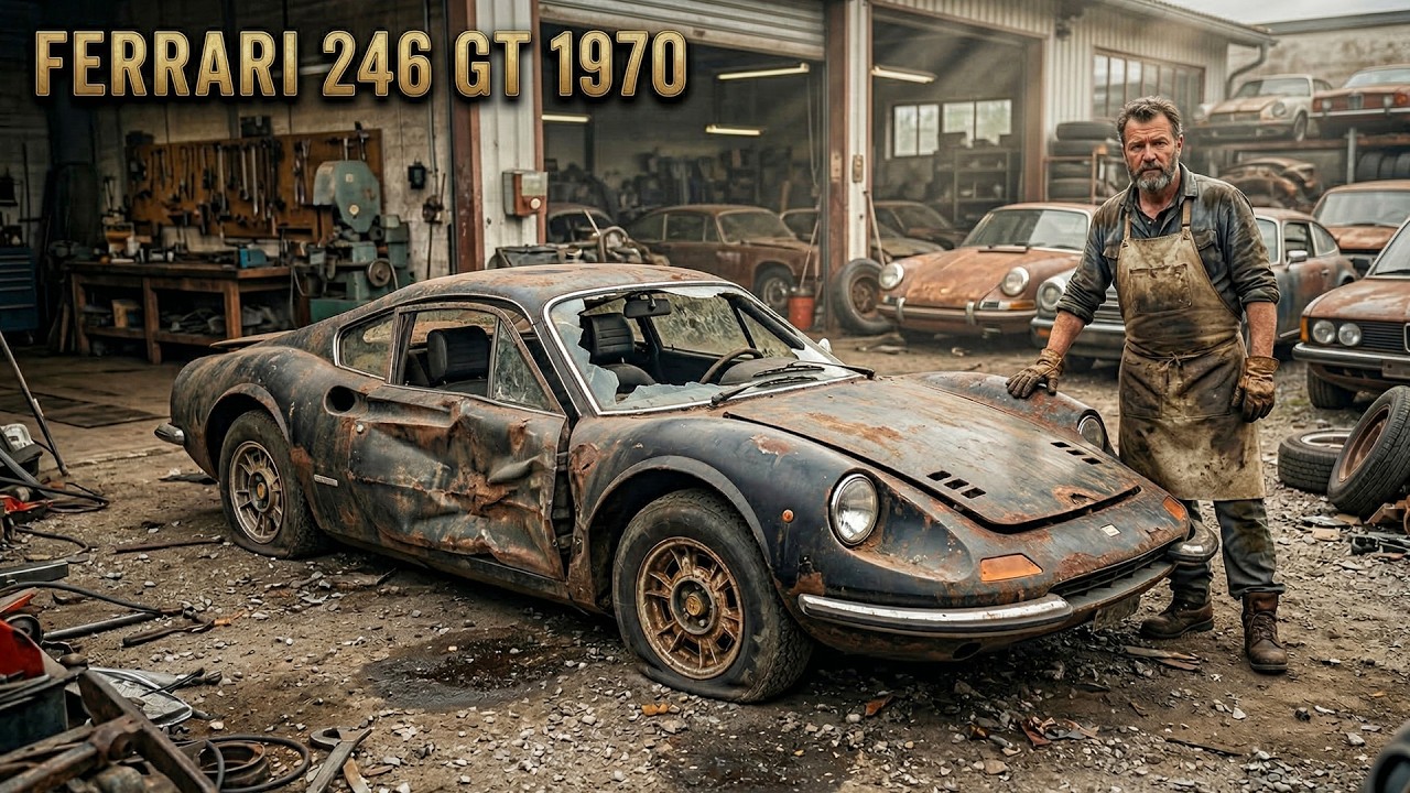 Amazing Car Restoration ASMR | Full Restoration FERRARI 246 GT 1970 Full Documenter Restoration