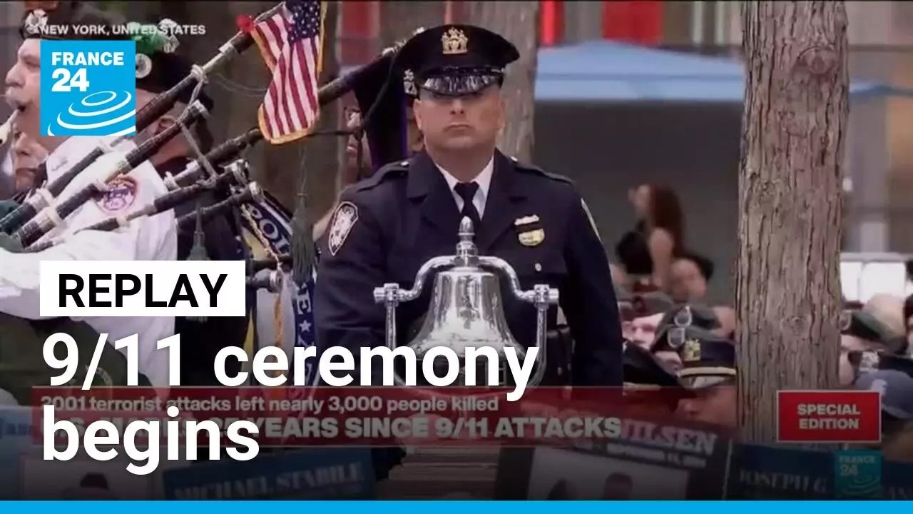 REPLAY: 9/11 25th anniversary commemorations begin &bull; FRANCE 24 English