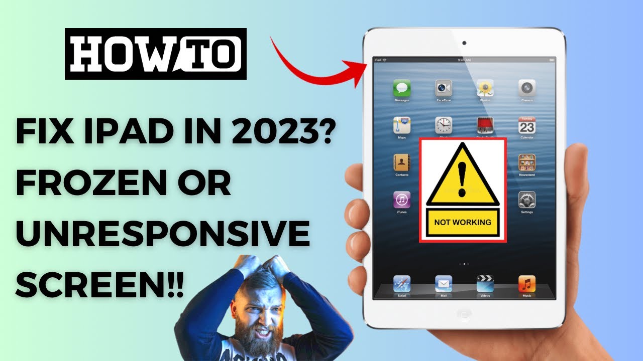 How to FIX iPad in 2023? Frozen or Unresponsive Screen!! or Stuck on Apple Logo?