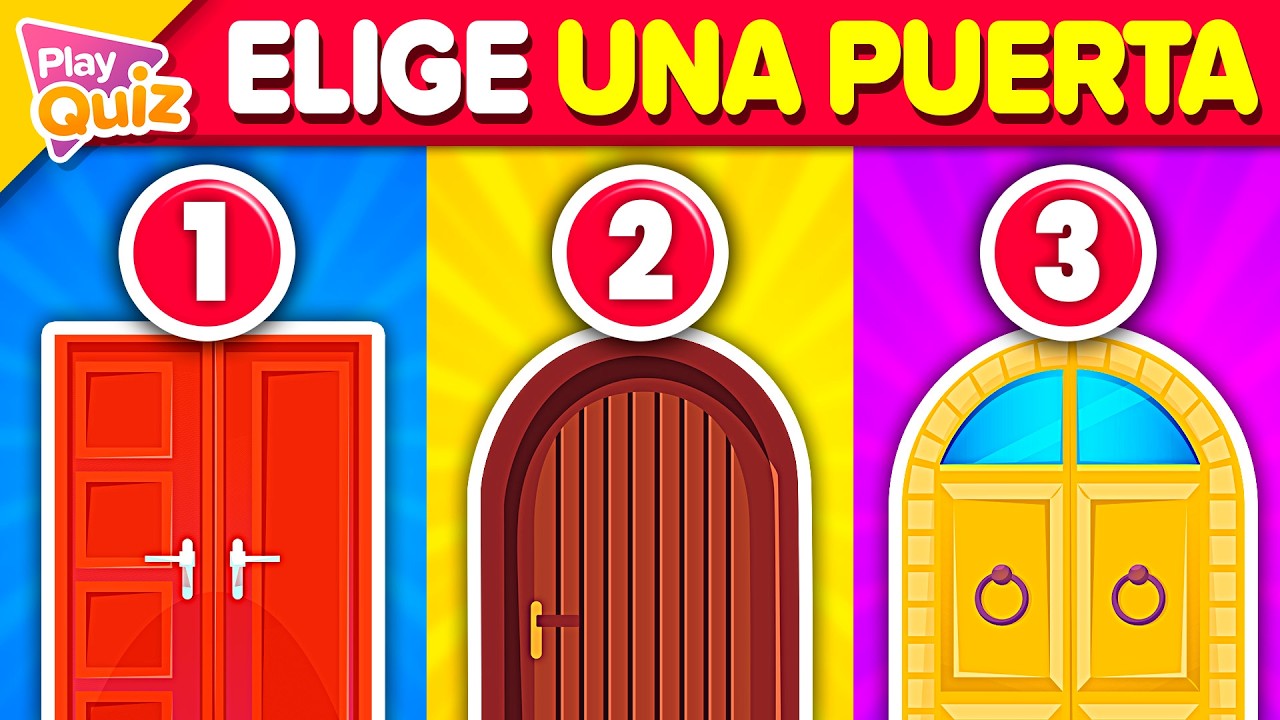 ELIGE UNA PUERTA 🎁🍀 Prueba tu destino &iquest;CU&Aacute;L ELIGES?  | PlayQuiz de Qu&eacute; Prefieres