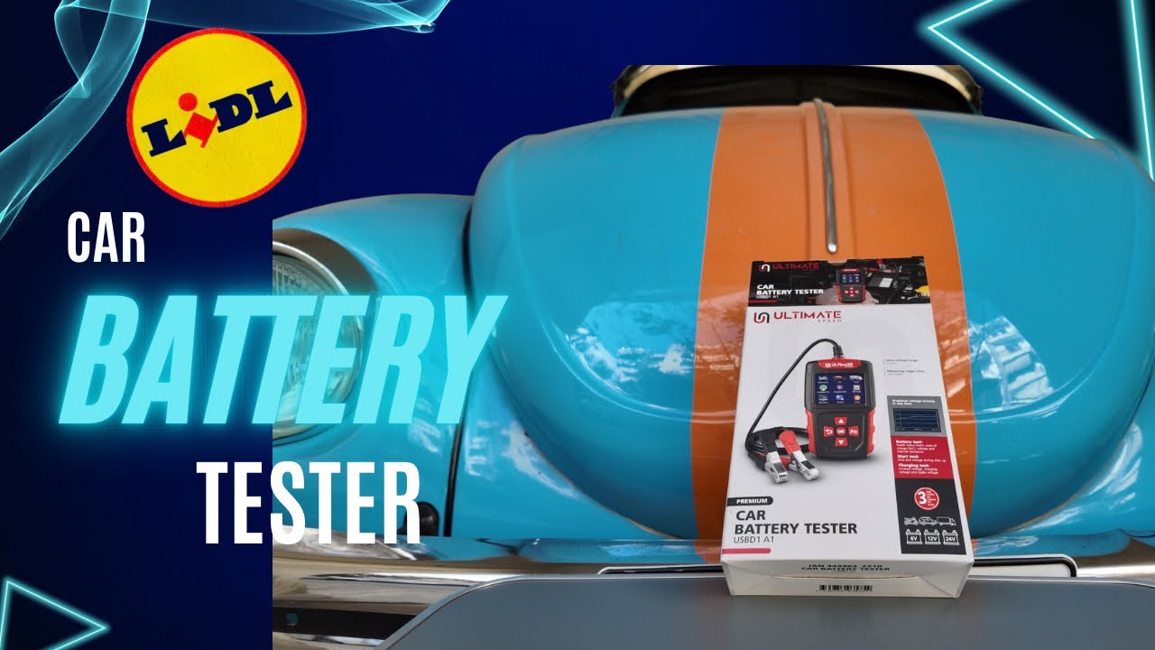 Δοκιμάζω το car battery tester απο το Lidl