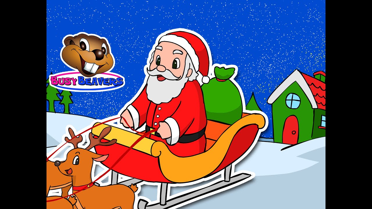 “Santa Claus Is Coming To Town“ | Busy Beavers, Babies, Toddlers, Preschool Christmas Carol