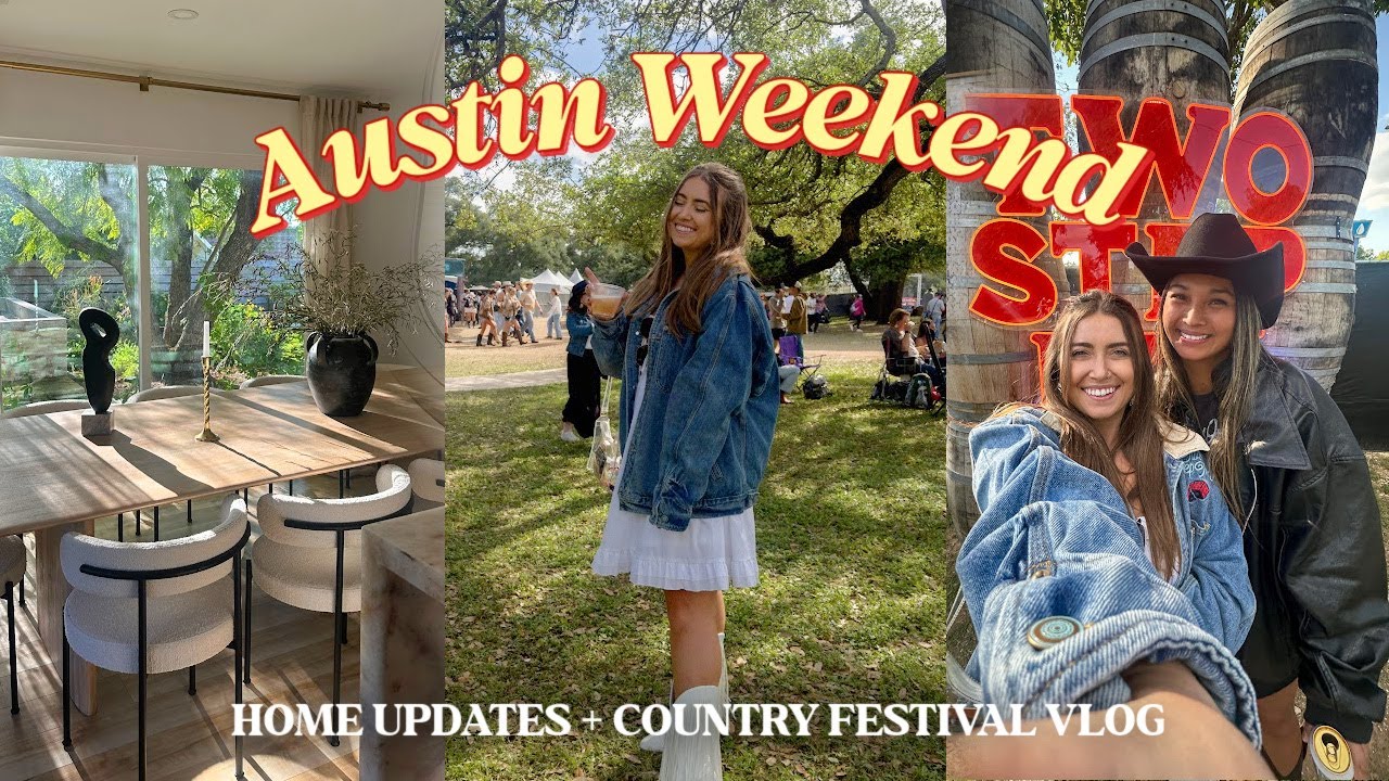 WEEKEND IN MY LIFE | new home decor, office updates, austin trip, & catching up! | morgan yates vlog
