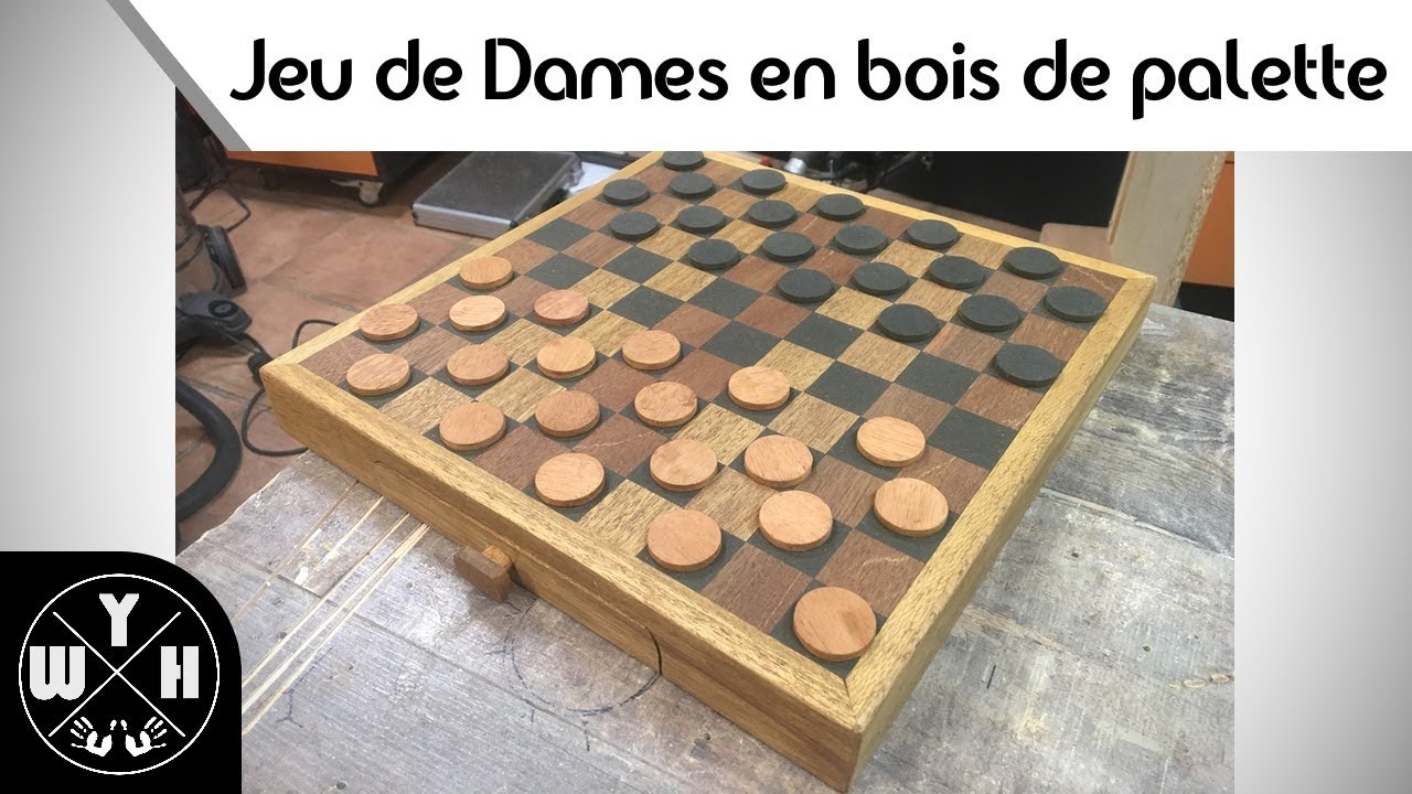 Fabrication d'un jeu de Dames