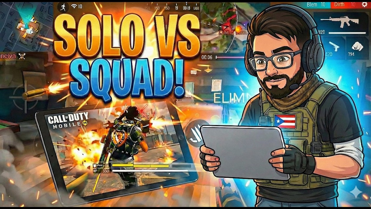 🟢LIVE ON - TO DE VOLTAA🔥CODM DA MADRUGA (SOLO vs SQUAD)🪂
